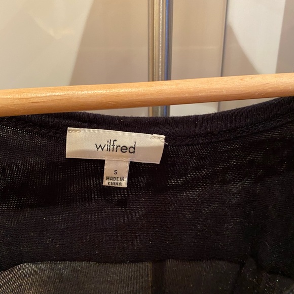 Black Long Sleeved Top from Wilfred Free (Aritzia), size SMALL. - Picture 5 of 5